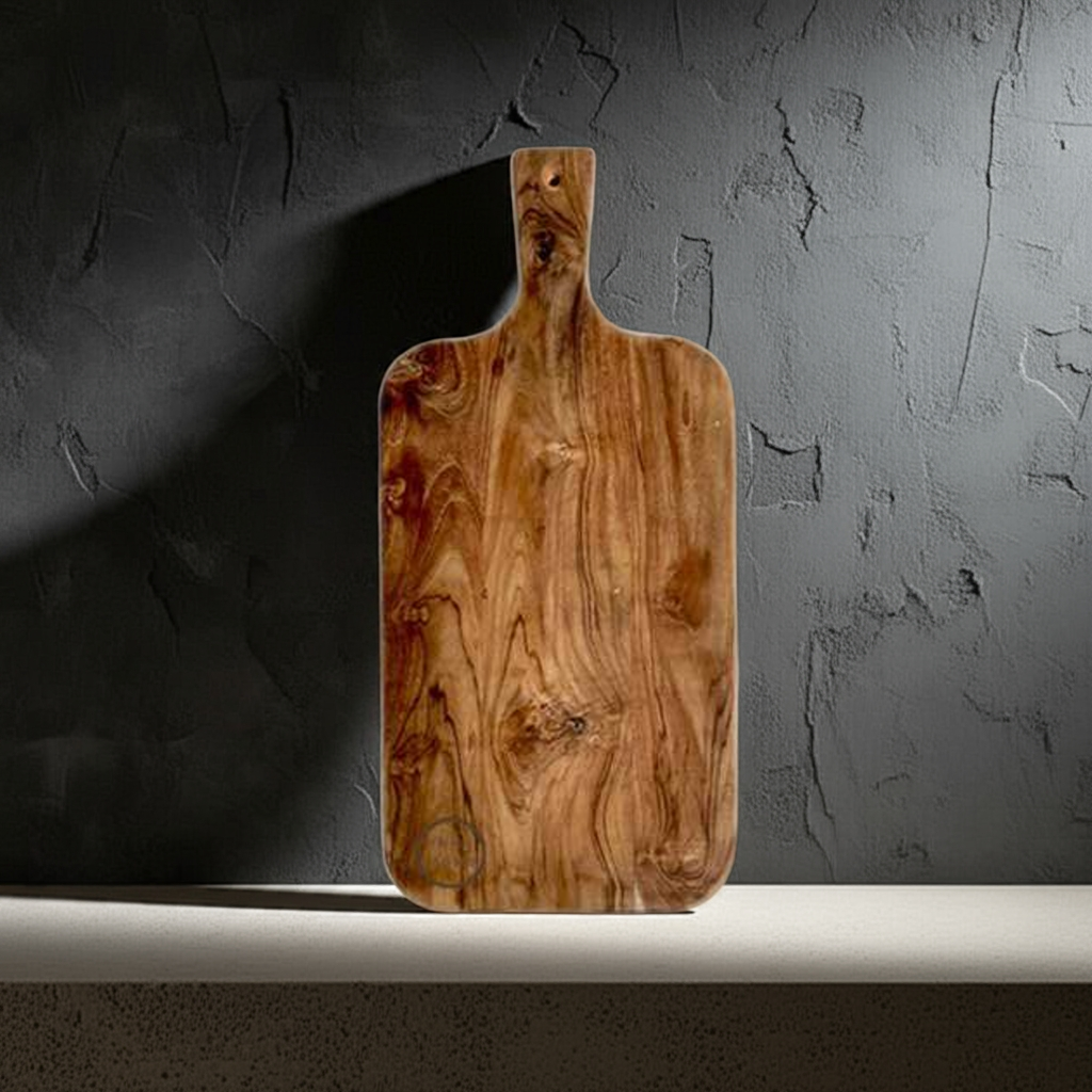 Amra Farms Elegant Wooden Cheese Board & Serving Board : Platter & Tray