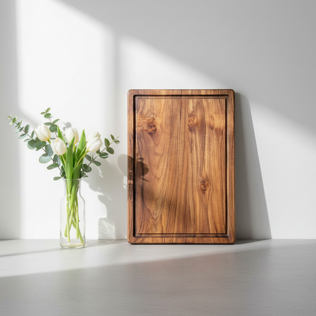 Large Teak wood Meat Chopping Board